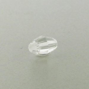 5200 - 7.5x5mm Swarovski Crystal Oval Bead - Crystal 5200 - 7.5x5mm Swarovski Crystal Oval Bead - Crystal