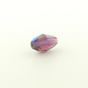 5200 - 9x6mm Swarovski Crystal Oval Bead - Amethyst AB 5200 - 9x6mm Swarovski Crystal Oval Bead - Amethyst AB