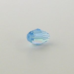 5200 - 9x6mm Swarovski Crystal Oval Bead - Aquamarine AB 5200 - 9x6mm Swarovski Crystal Oval Bead - Aquamarine AB