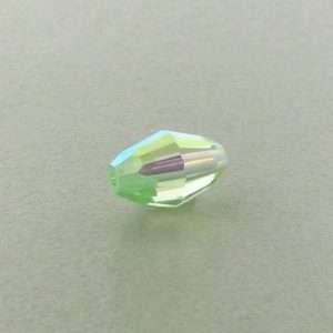 5200 - 9x6mm Swarovski Crystal Oval Bead - Chrysolite AB 5200 - 9x6mm Swarovski Crystal Oval Bead - Chrysolite AB