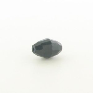 5200 - 9x6mm Swarovski Crystal Oval Bead - Jet 5200 - 9x6mm Swarovski Crystal Oval Bead - Jet
