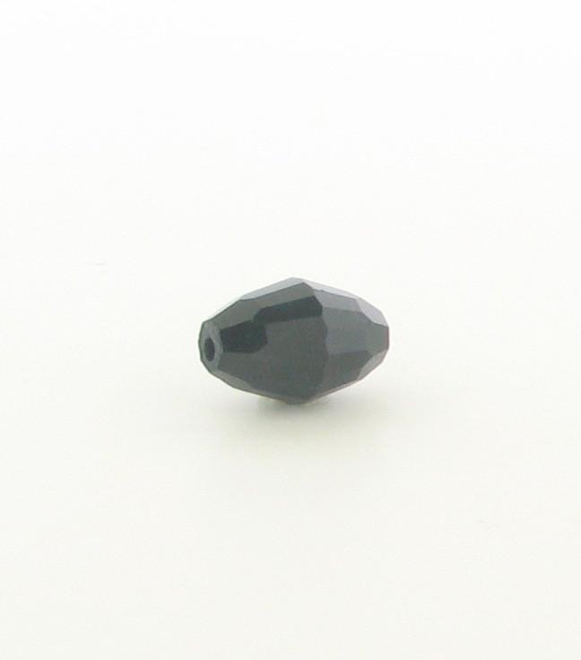 5200 - 9x6mm Swarovski Crystal Oval Bead - Jet 5200 - 9x6mm Swarovski Crystal Oval Bead - Jet