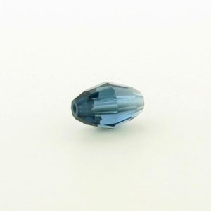 5200 - 9x6mm Swarovski Crystal Oval Bead - Montana 5200 - 9x6mm Swarovski Crystal Oval Bead - Montana