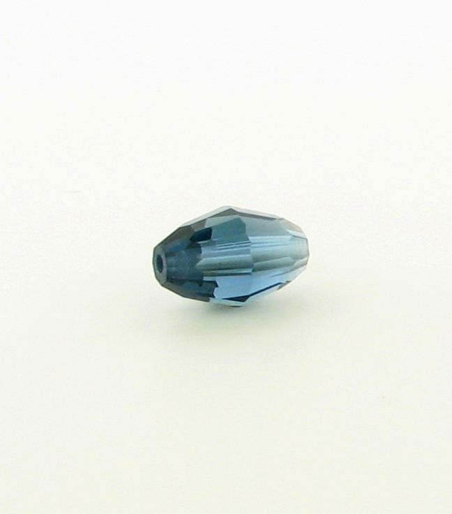 5200 - 9x6mm Swarovski Crystal Oval Bead - Montana 5200 - 9x6mm Swarovski Crystal Oval Bead - Montana