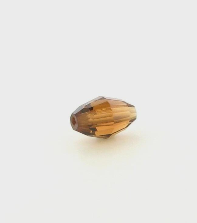 5200 - 9x6mm Swarovski Crystal Oval Bead - Smoked Topaz 5200 - 9x6mm Swarovski Crystal Oval Bead - Smoked Topaz
