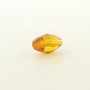 5200 - 9x6mm Swarovski Crystal Oval Bead - Topaz 5200 - 9x6mm Swarovski Crystal Oval Bead - Topaz