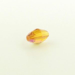 5200 - 9x6mm Swarovski Crystal Oval Bead - Topaz AB 5200 - 9x6mm Swarovski Crystal Oval Bead - Topaz AB