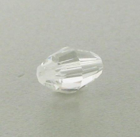5200 - 12x8mm Swarovski Oval Crystal Bead - Crystal 5200 - 12x8mm Swarovski Oval Crystal Bead - Crystal