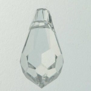 6000 - 11x5.5mm Swarovski Crystal Drop Pendants - Crystal 6000 - 11x5.5mm Swarovski Crystal Drop Pendants - Crystal