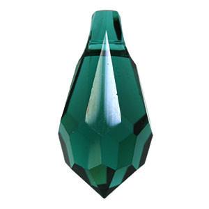 6000 - 11x5.5mm Swarovski Crystal Drop Pendants - Emerald 6000 - 11x5.5mm Swarovski Crystal Drop Pendants - Emerald