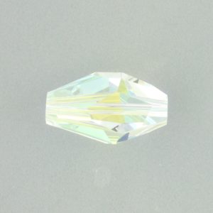 5203 - 12x8mm Swarovski Polygon Bead - Crystal AB 5203 - 12x8mm Swarovski Polygon Bead - Crystal AB