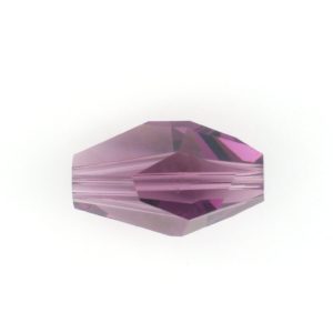 5203 - 18x12mm Swarovski Polygon Bead - Amethyst 5203 - 18x12mm Swarovski Polygon Bead - Amethyst