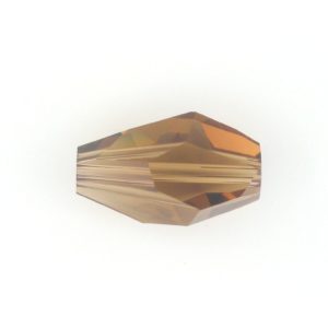 5203 - 18x12mm Swarovski Polygon Bead - Smoked Topaz 5203 - 18x12mm Swarovski Polygon Bead - Smoked Topaz