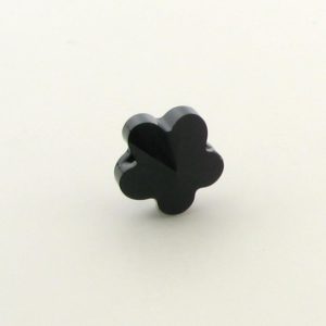 5744 - 6mm Swarovski Flower Bead - Jet 5744 - 6mm Swarovski Flower Bead - Jet