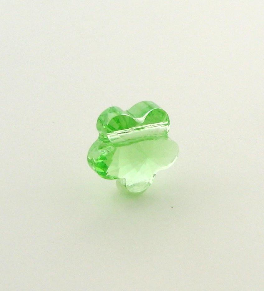 5744 - 6mm Swarovski Crystal Flower Bead - Peridot 5744 - 6mm Swarovski Crystal Flower Bead - Peridot