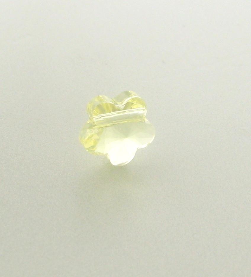 5744 - 8mm Swarovski Crystal Flower Bead - Jonquil 5744 - 8mm Swarovski Crystal Flower Bead - Jonquil