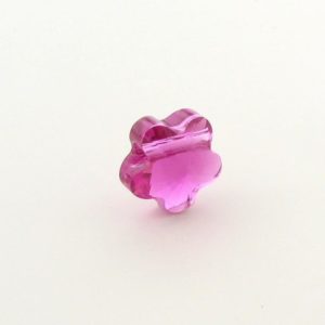 5744 - 8mm Swarovski Crystal Flower Bead - Fuchsia 5744 - 8mm Swarovski Crystal Flower Bead - Fuchsia