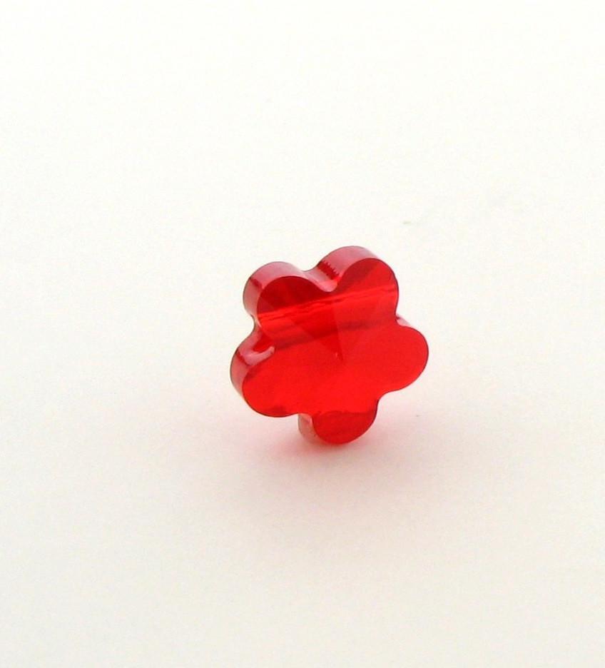 5744 - 8mm Swarovski Crystal Flower Bead - Light Siam 5744 - 8mm Swarovski Crystal Flower Bead - Light Siam