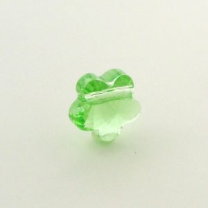 5744 - 8mm Swarovski Crystal Flower Bead - Peridot 5744 - 8mm Swarovski Crystal Flower Bead - Peridot