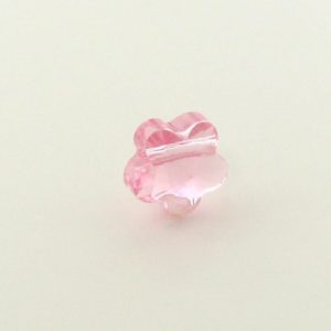5744 - 8mm Swarovski Crystal Flower Bead - Light Rose 5744 - 8mm Swarovski Crystal Flower Bead - Light Rose