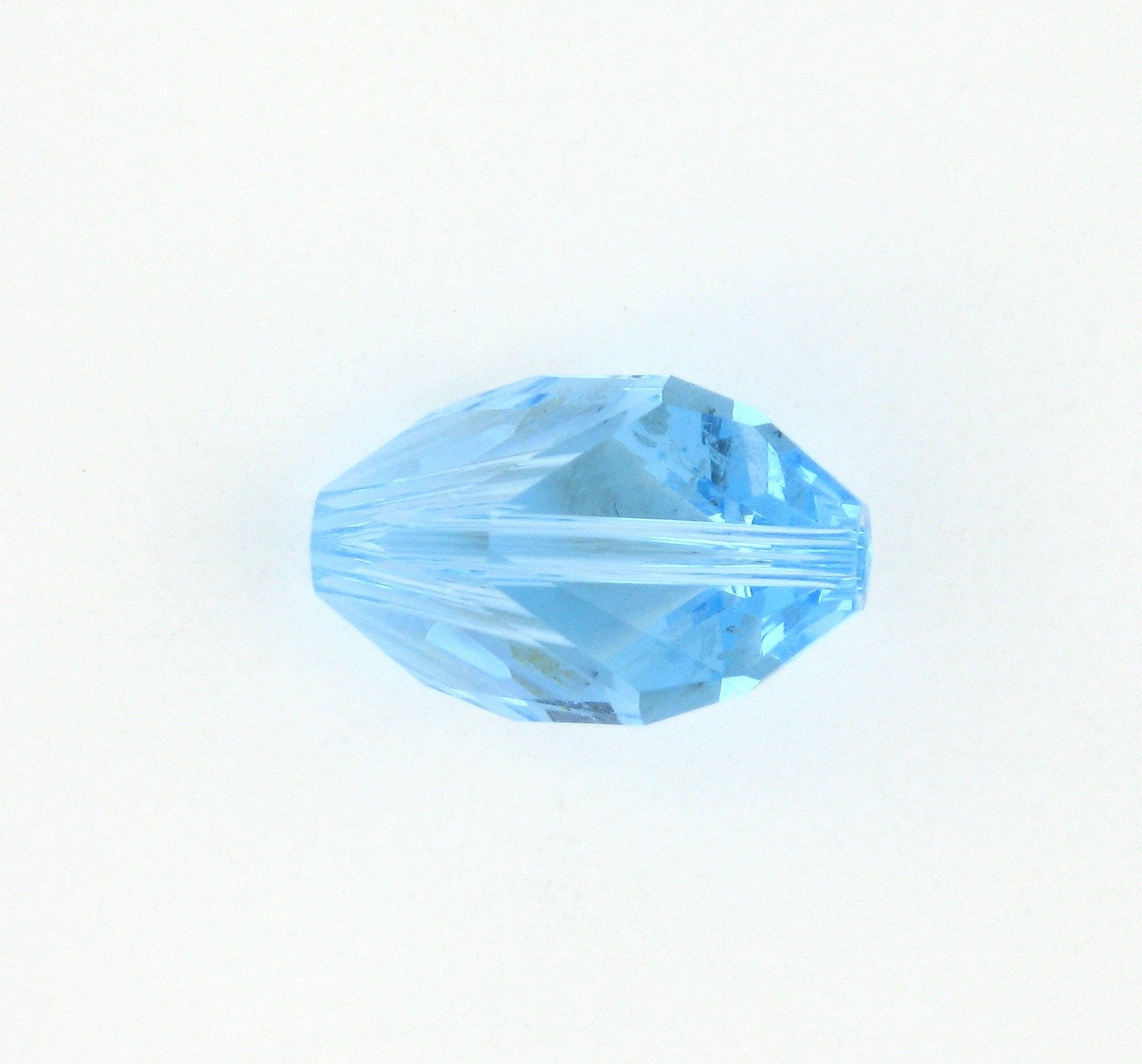5650 - 12x8mm Swarovski Cubist Crystal Bead - Aquamarine 5650 - 12x8mm Swarovski Cubist Crystal Bead - Aquamarine