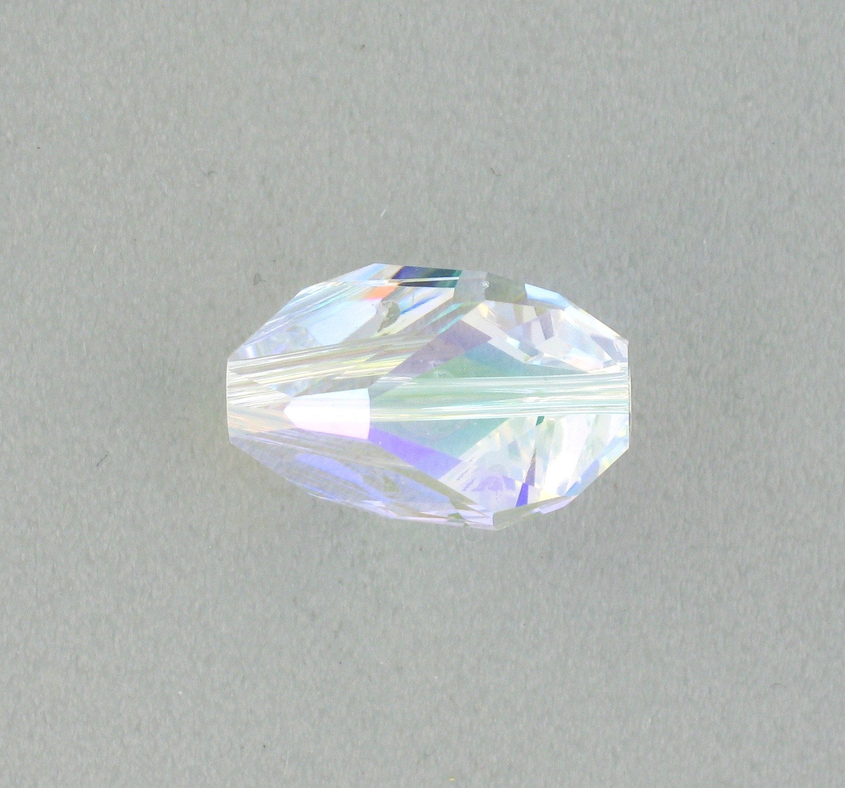 5650 - 16x10mm Swarovski Cubist Crystal Bead - Crystal AB 5650 - 16x10mm Swarovski Cubist Crystal Bead - Crystal AB