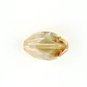 5650 - 16x10mm Swarovski Cubist Crystal Bead - Golden Shadow 5650 - 16x10mm Swarovski Cubist Crystal Bead - Golden Shadow