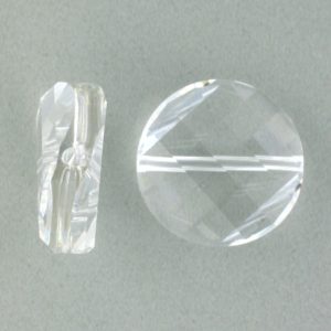 5621 - 14mm Swarovski Twist Crystal Bead - Crystal 5621 - 14mm Swarovski Twist Crystal Bead - Crystal