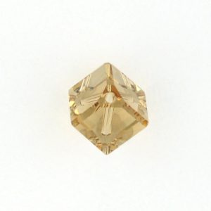 5600 - 4mm Swarovski Diagonal Square Bead - Light Col.Topaz 5600 - 4mm Swarovski Diagonal Square Bead - Light Col.Topaz