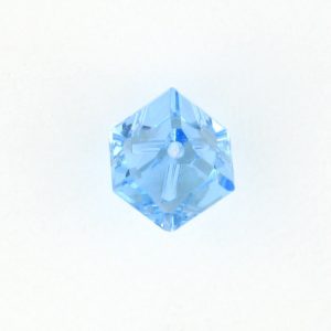 5600 - 8mm Swarovski Diagonal Square Bead - Aquamarine 5600 - 8mm Swarovski Diagonal Square Bead - Aquamarine