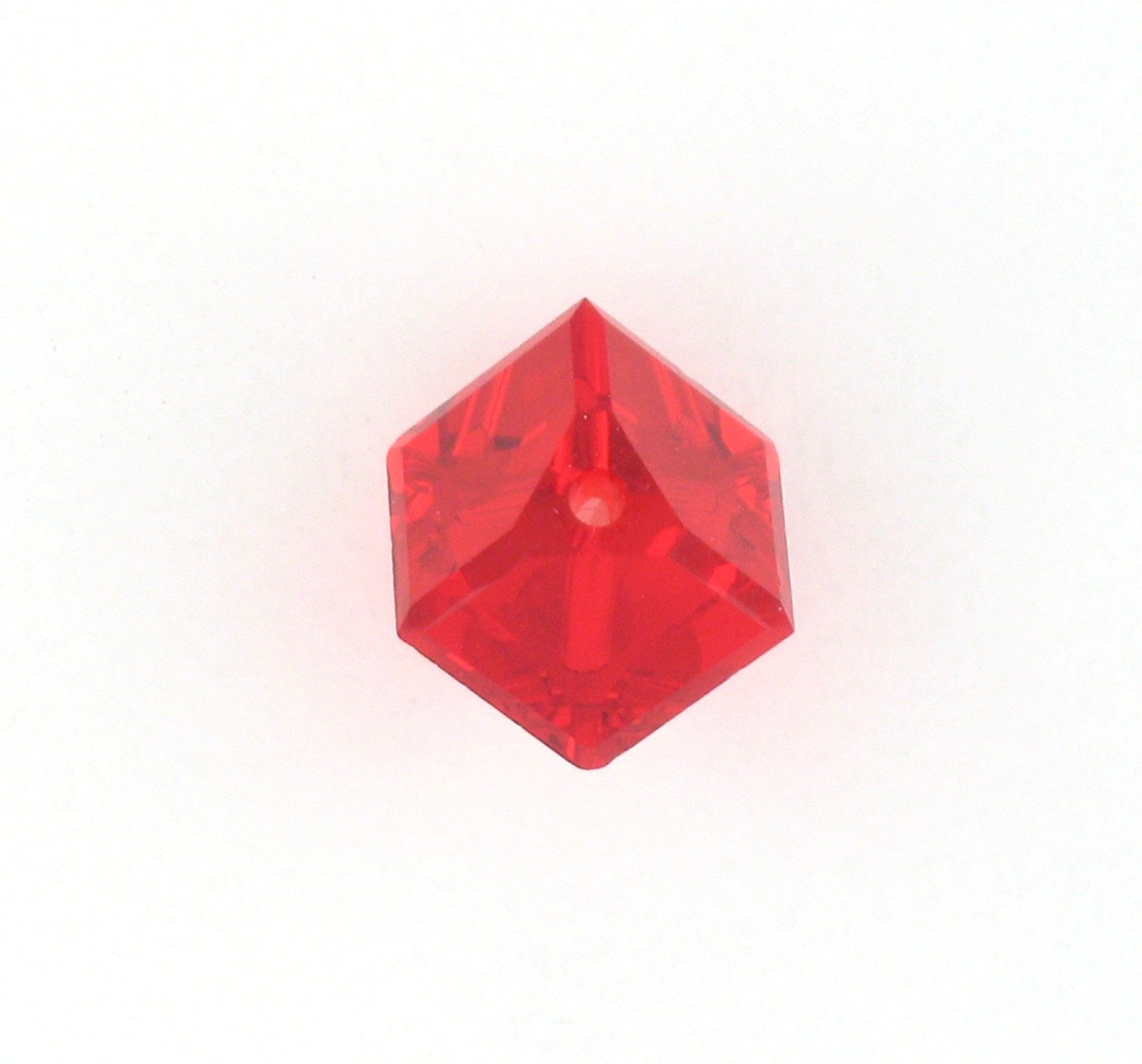 5600 - 8mm Swarovski Diagonal Square Bead - Light Siam 5600 - 8mm Swarovski Diagonal Square Bead - Light Siam