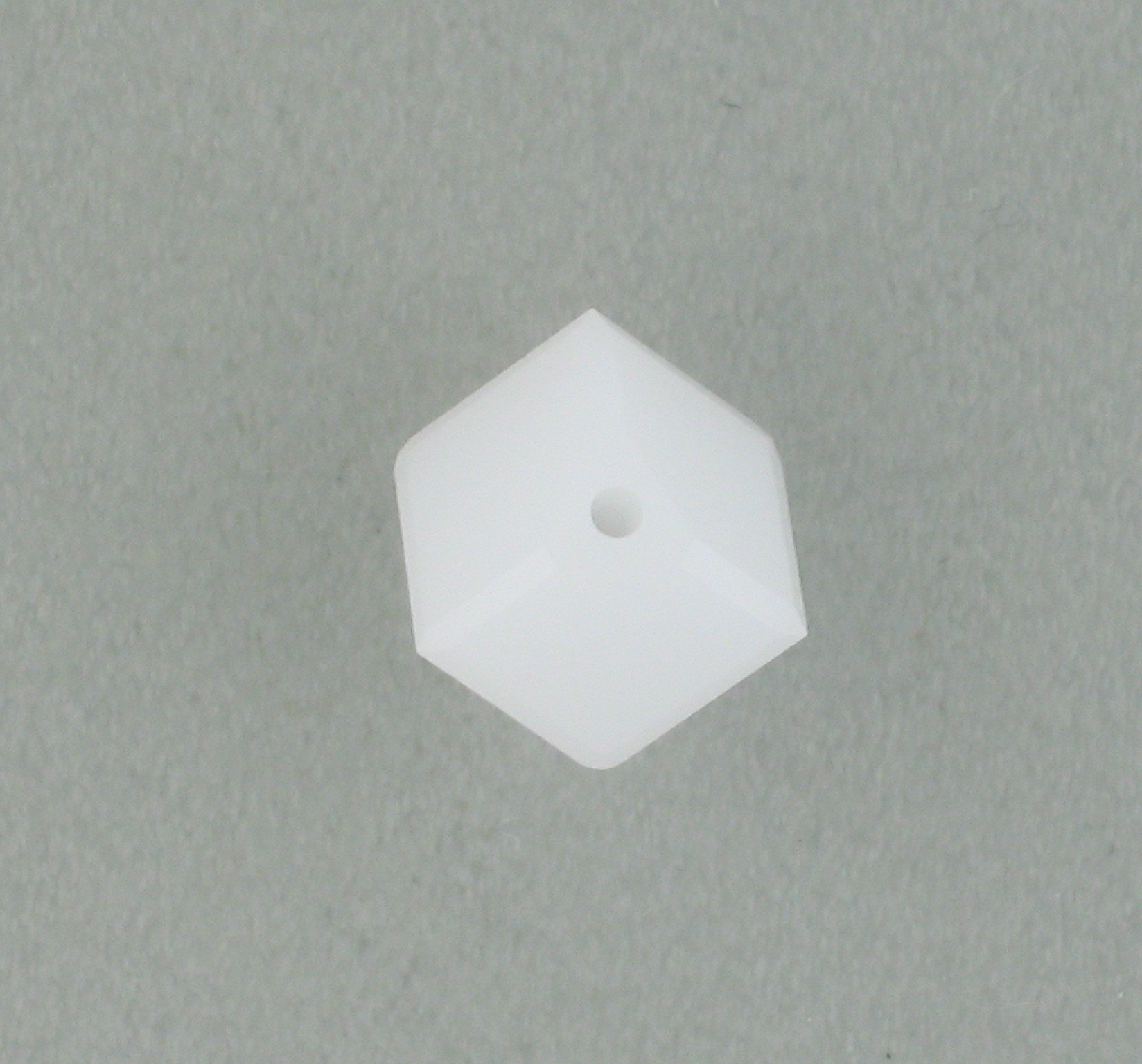 5600 - 8mm Swarovski Diagonal Square Bead - White Alabaster 5600 - 8mm Swarovski Diagonal Square Bead - White Alabaster