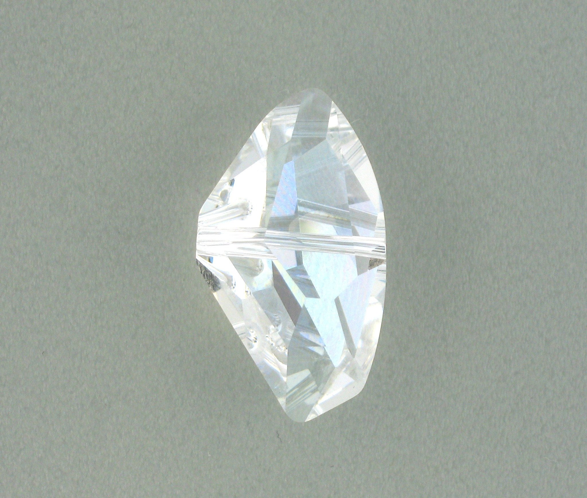 5556 - 15x27mm Swarovski Galactic Bead - Crystal Moonlight 5556 - 15x27mm Swarovski Galactic Bead - Crystal Moonlight