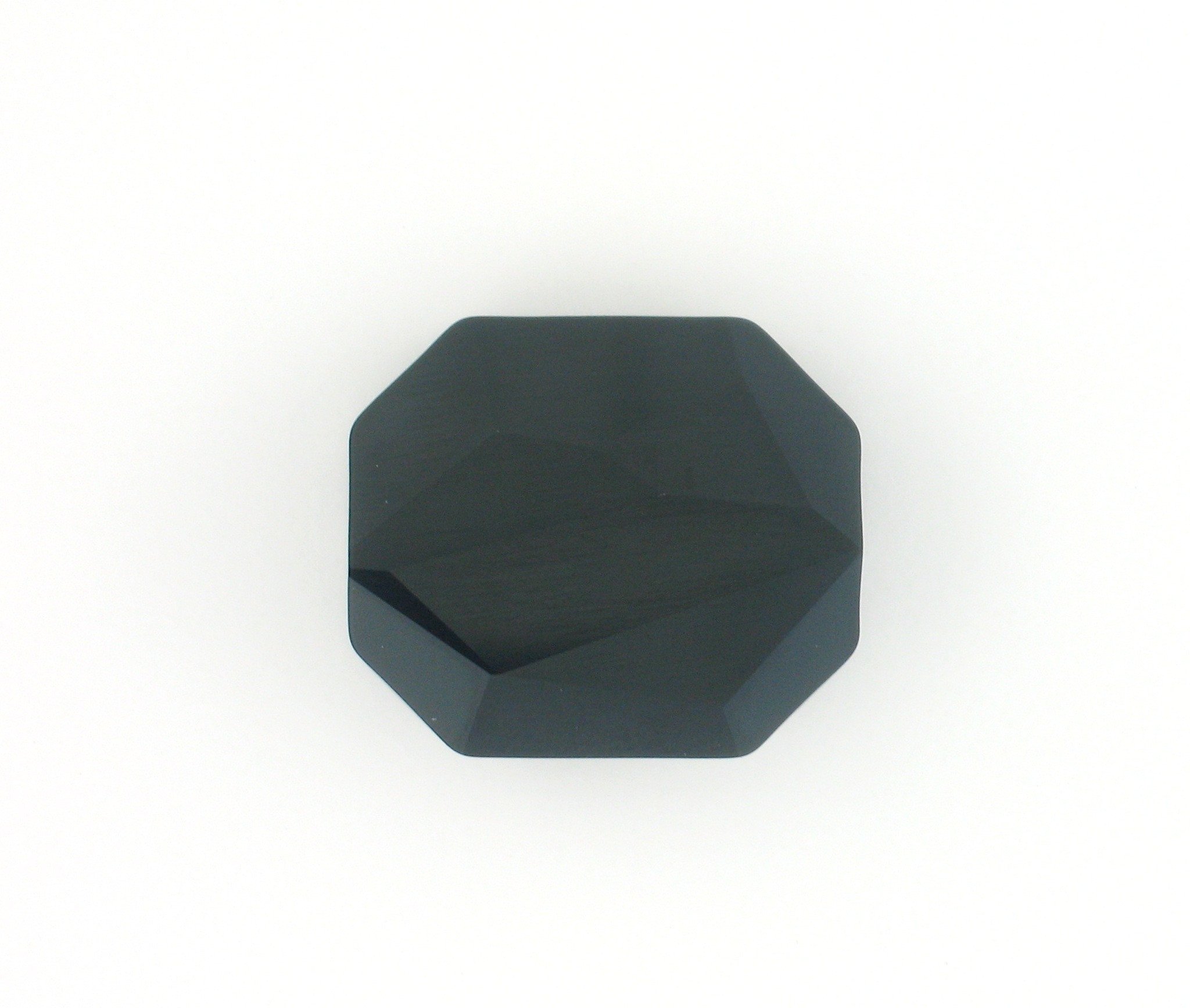 5520 - 12mm Swarovski Graphic Crystal Bead - Jet 5520 - 12mm Swarovski Graphic Crystal Bead - Jet