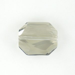 5520 - 12mm Swarovski Graphic Crystal Bead - Silver Shade 5520 - 12mm Swarovski Graphic Crystal Bead - Silver Shade