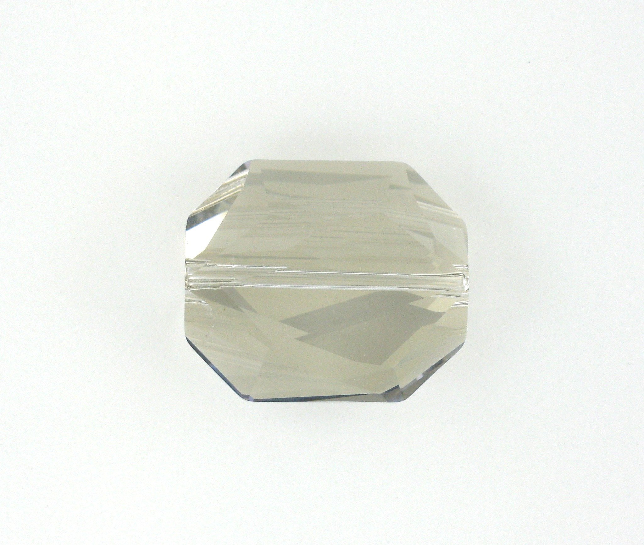 5520 - 12mm Swarovski Graphic Crystal Bead - Silver Shade 5520 - 12mm Swarovski Graphic Crystal Bead - Silver Shade