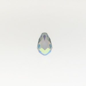 5500 - 9x6mm Swarovski Teardrop Bead - Black Diamond-AB 5500 - 9x6mm Swarovski Teardrop Bead - Black Diamond-AB