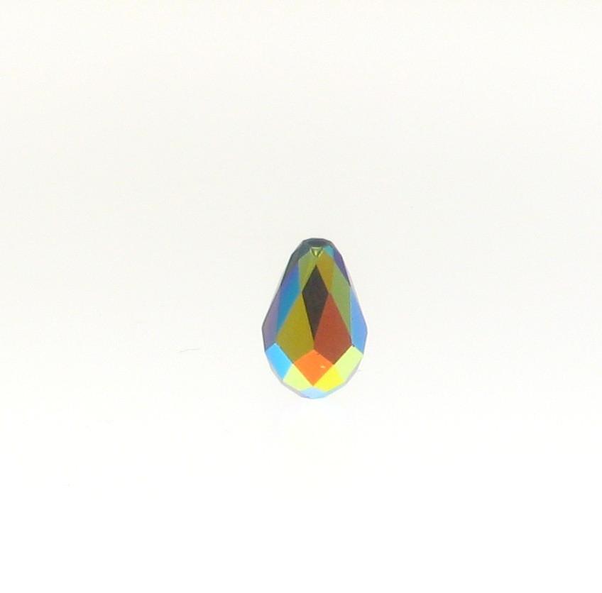 5500 - 9x6mm Swarovski Teardrop Bead - Jet-AB 5500 - 9x6mm Swarovski Teardrop Bead - Jet-AB