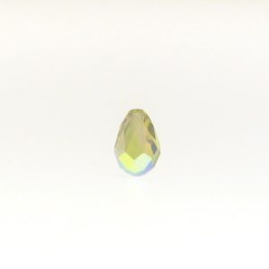 5500 - 9x6mm Swarovski Teardrop Bead - Lime-AB 5500 - 9x6mm Swarovski Teardrop Bead - Lime-AB
