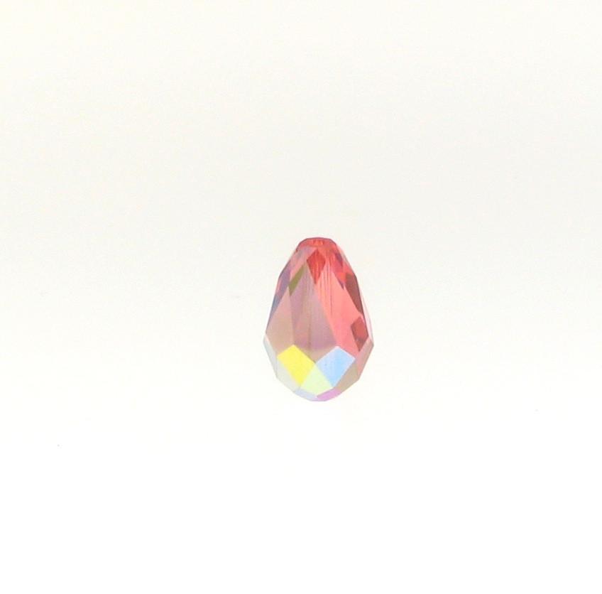 5500 - 9x6mm Swarovski Teardrop Bead - Padparadscha-AB 5500 - 9x6mm Swarovski Teardrop Bead - Padparadscha-AB