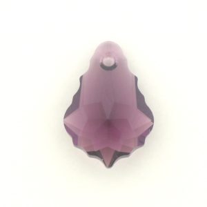 6090 - 22x15mm Swarovski Baroque Pendant - Amethyst 6090 - 22x15mm Swarovski Baroque Pendant - Amethyst
