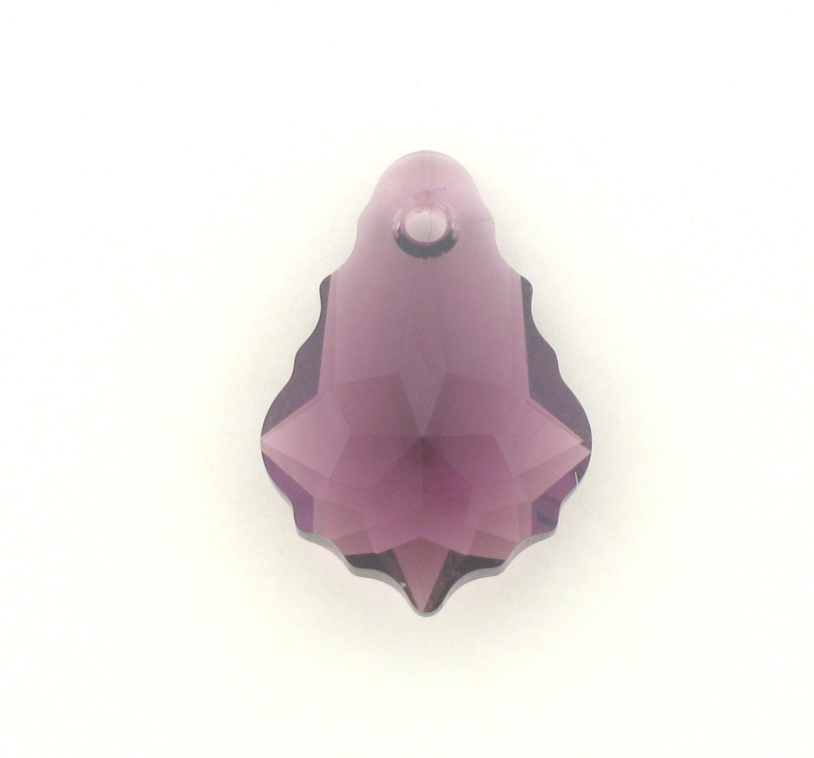 6090 - 22x15mm Swarovski Baroque Pendant - Amethyst 6090 - 22x15mm Swarovski Baroque Pendant - Amethyst