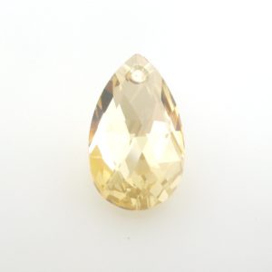 6106 - 22mm Swarovski Pear Shaped Pendant - Golden Shadow 6106 - 22mm Swarovski Pear Shaped Pendant - Golden Shadow