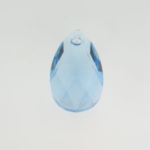 6106 - 22mm Swarovski Pear Shaped Pendant - Aquamarine