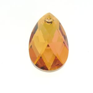 6106 - 28mm Swarovski Pear Shaped Pendant - Copper 6106 - 28mm Swarovski Pear Shaped Pendant - Copper