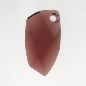 6620 - 20mm Avant Garde Pendant - Burgundy 6620 - 20mm Avant Garde Pendant - Burgundy