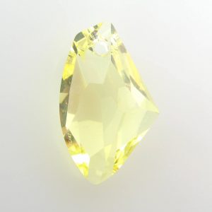 6656 - 19mm Swarovski Galactic Vertical Pendant - Jonquil
