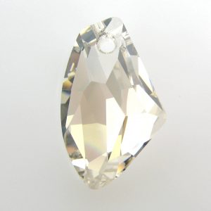 6656 - 19mm Swarovski Galactic Vertical Pendant - Silver Shade