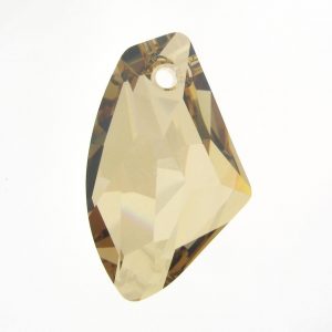6656 - 19mm Swarovski Galactic Vertical Pendant - Golden Shadow