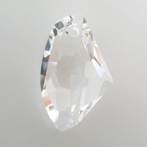 6656 - 27mm Swarovski Galactic Vertical Pendant - Crystal